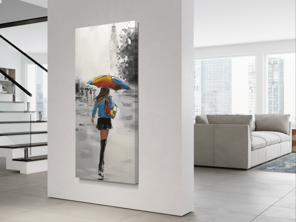 Maalaus NYC:n motiiveilla
