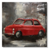 Taideteos Fiat 500:lla