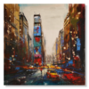 Maalaus Times Square New Yorkista