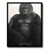 Maalaus gorillalla