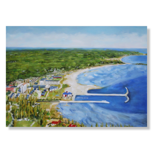 Piteå-aiheinen maalaus