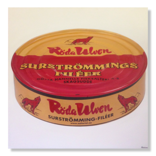 Maalaus tölkki hapan strömming