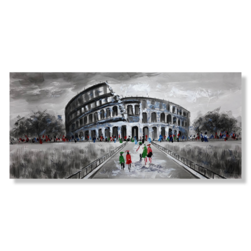 Maalaus Colosseumista Italiassa