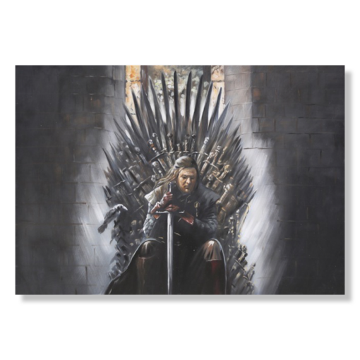 Maalaus Game of Thronesilla