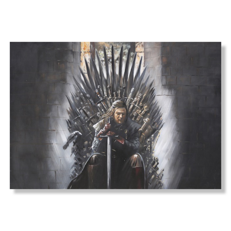 Maalaus Game of Thronesilla