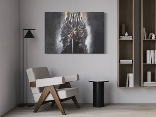 Maalaus Game of Thronesilla