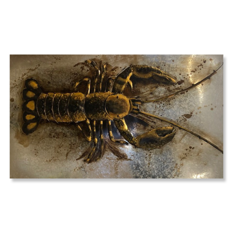 Maalaus hummerilla