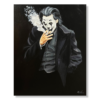 Maalaus Jokerin kanssa