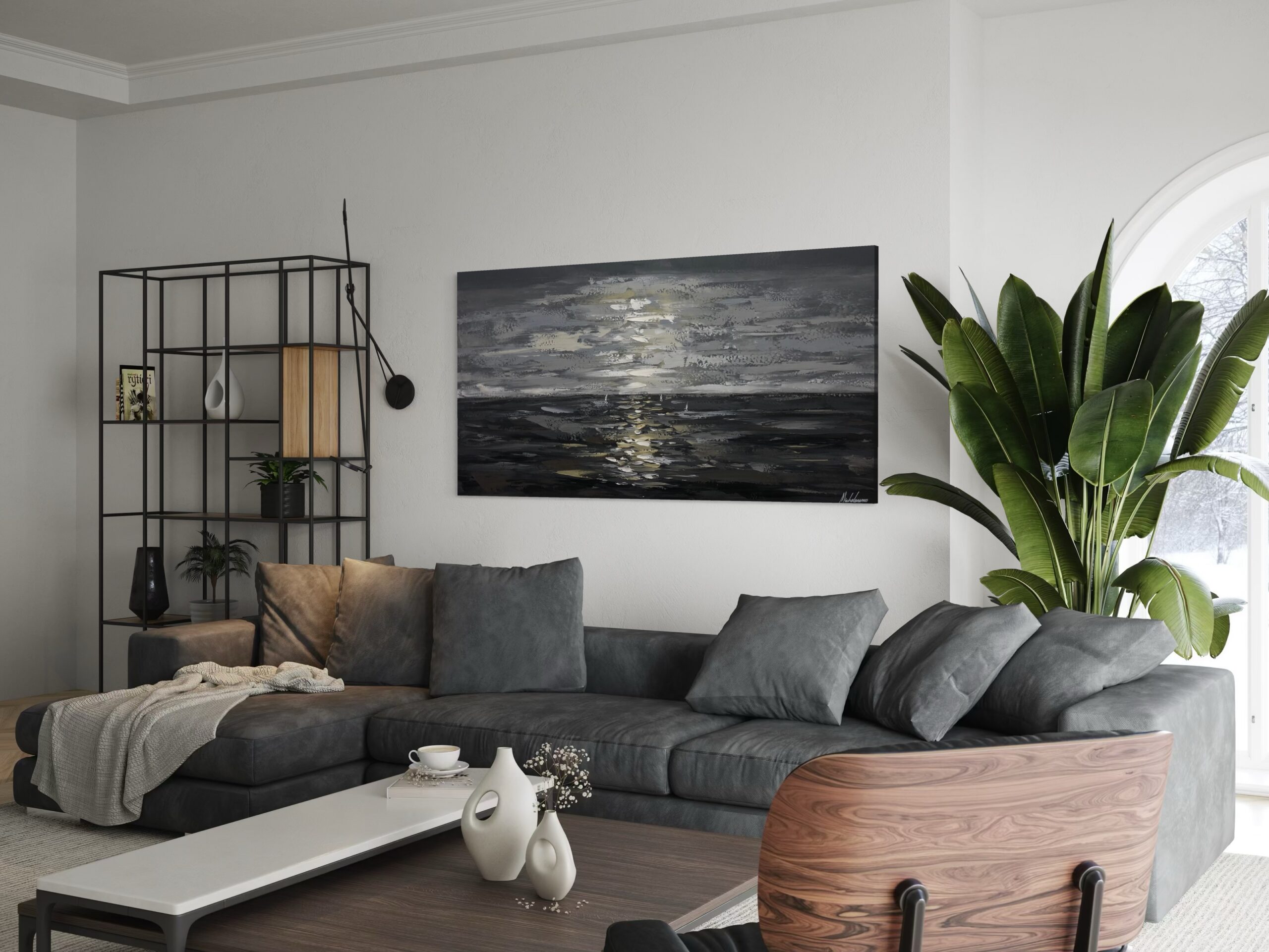 Meri-aiheinen maalaus