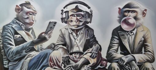 Three wise Monkeys - Image 2