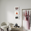 Ett canvasprint med en Birkin, Chanel och en Louis Vuitton