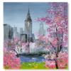 Maalaus, jossa on New York -aihe