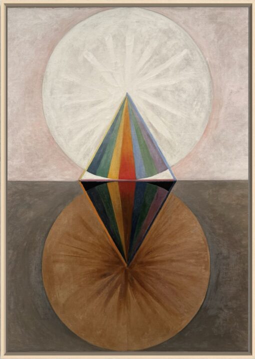 Kangas taiteilijan kanssa Hilma af Klint – The Swan No. 12 (1915)