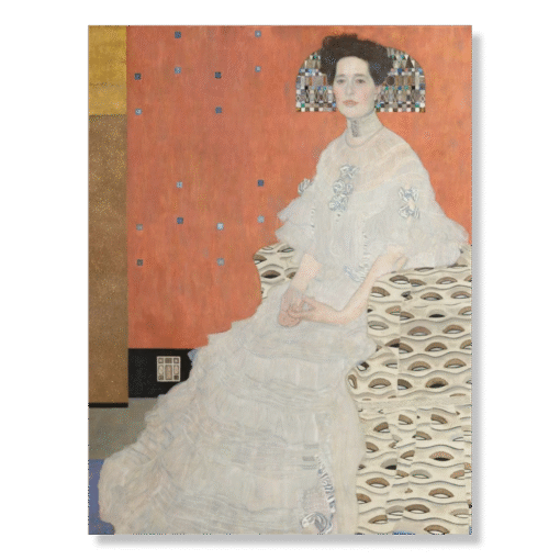 Gustav Klimt – Fritza Riedler, 30×40 cm, canvas kiilakehyksellä (Ajattomat Mestarteokset – voima)